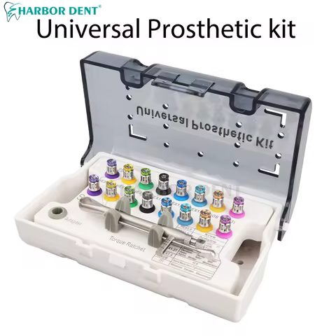 Dental Implant Screwdriver Torque Wrench Colorful Dentist Implant Restoration Tool Kit Dentistry Ins