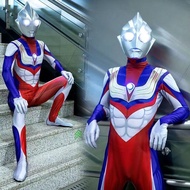 Adult Cyro Obudiga Ultraman Clothes Mask cos Performance Costume Luminous One-Piece Tight Performanc