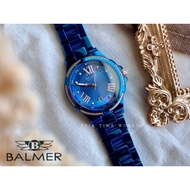宾马 Balmer A8113M BRG-5 Sapphire Women Watch With Blue dial and Stainless Steel