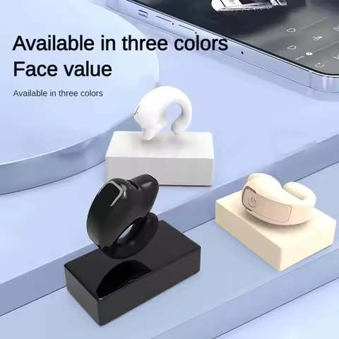 Bluetooth Earphone Clip On Monaural Inear Motion Stereo Bone Conduction Gd28 Business Wireless Earph