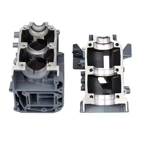 6B4-15100 Crankcase Assy For Yamaha Outboard Motor 2T 9.9HP 15HP New Model 15D 9.9D Enduro Series 6B