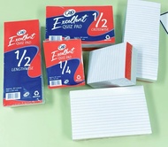 (Random Brand) Writing Pad Paper1/2,1/4, Intermediate, Yellow pad,Grade1,2,3,4 80Leaves