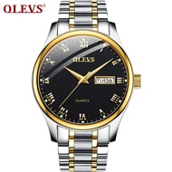 OLEVS Men's Watches Jam Tagan Lelaki Original Men's Watch Fashion Waterproof Luminous Steel Watch Me