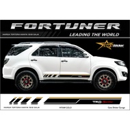 Toyota Fortuner sticker, Toyota Fortuner accessories, all new Fortuner 2023 2022