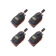 4PCS MG995 180° High Speed Torque Metal Gear Servo Motor Set Kit fit Boat/RC Helicopter/Car/Airplane