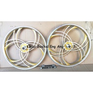 20" Sport Rim 3 batang silang untuk basikal lajak. Terhad