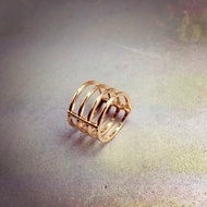 Gold layered ring size #6 small 1.6cm