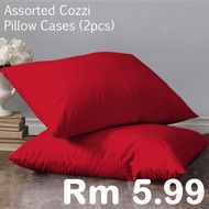 [ READY STOCK ] COZZI ASSORTED PILLOW CASES 2PCS PER PACK [ RANDOM DESIGN ][PILLOW INFILL NOT INCLUD