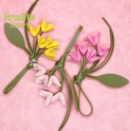 New Arrival Erudite Court's PU Leather Keychain Bag Pendant - Artificial Flower Backpack Ornament Gi