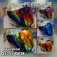 🔥🔥Visor Helmet Gracshaw Gennex G535 G838 Hi-Quality