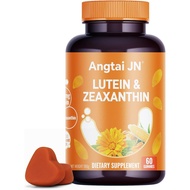 Lutein Gummies Eye Health Supplement with Zeaxanthin & Vitamin A – Blue Light Protection, Orange Fla