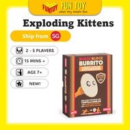 (FunToy SG) Exploding Kittens Block Block Burrito Card Game - Card Game