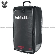SEAC Sub Equipage 500 - 130L Roller Trolley Wheels Quick Drying Travel Luggage Backpack Scuba Diving