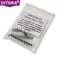 7 Kinds*10pcs=70PCS SMD Diode Package / M1 (1N4001) / M4 (1N4004) / M7 (1N4007)/ SS14 US1M RS1M SS34