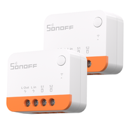 SONOFF 2PACK ZBMINIL2 สวิตช์ Zigbee สวิตช์ไฟอัจฉริยะ โมดูล DIY ขนาดเล็ก ไม่มีสายกลาง ควบคุม 2 ทาง คว