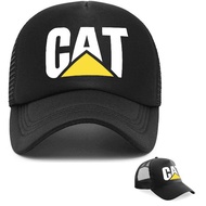 Cat Logo Caterpillar design Mesh Cap Trucker Cap Snap Back For Men & Women