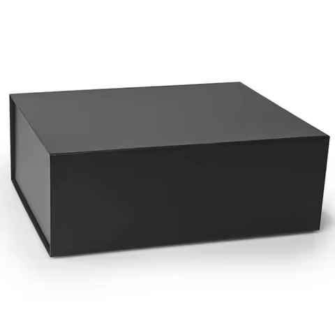 35cm*21cm*11.3cm Magnetic Lid Box Foldable Ribbon Packing Boxes Color Gift Box for Presents Birthday