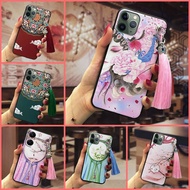 TPU Anti-dust Phone Case For VIVO V29E india Waterproof Chinese Style Bell Silicone Anti-knock Tasse