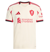 25-26 Liverpool away short sleeved jerseys adidas football jerseys sportswear for men and women