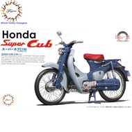 Motorcycle Model Fujimi Bike-No21 Honda Super Cub C100 1/12