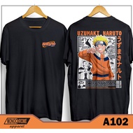 A102 Naruto Japanese Anime Men's T-Shirt