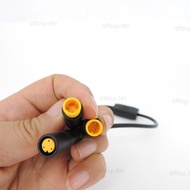3 pin M8 1 Male to 2 Female Y Splitter Power Cable 24AWG 40cm Signal Wire For BBS01B BBS02B BBSHD  M