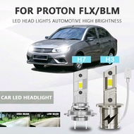 FOR PROTON FLX/BLM Car LED Headlight H3 H4 H7 Super bright LED car headlights
