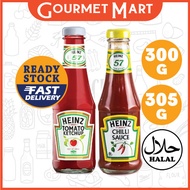 Heinz Chilli Sauce 305g + Heinz Tomato Ketchup 300g