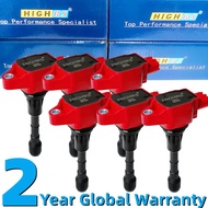 ชุดคอยล์จุดระเบิดคู่สำหรับ Nissan 350Z Altima Maxima Murano Pathfinder 3.5L Quest Xterra 22448-JA10C