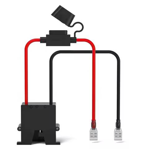 AA81-Wire Harness Connector For Power Wheel 12-Volt SLA Battery, With 5 Pcs 40A Fuses, Also For Batt