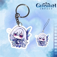 KEYCHAIN/GANTUNGAN KUNCI SKIRK GENSHIN IMPACT /PHONE STRAP SKIRK GENSHIN IMPACT