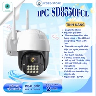 ICSee IPC-SD8550FCL outdoor camera - 2-way conversation surveillance camera - 2-way conversation - I