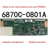 6870C-0801A TV Tcon board LG V17-FHD-60HZ 6870C-0801A H/F 43Q5TF LED43F2 LED43K620 logic board[Quali