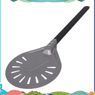 Turning Pizza Peel with 8 inch Aluminum Round Pizza Paddle, 23.6 inch Overall, Outdoor Pizza Oven Ac