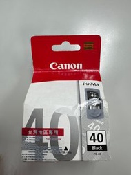 Canon噴墨專用墨水 PG-40黑色