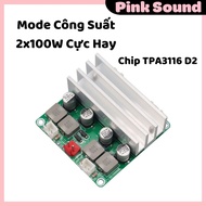 VIRE-2C100 V1 Audio Amplifier Circuit, 2x100W Chip TPA3116D2