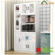 X2 SSL Kitchen Cabinet Storage Cabinet Meal Side Solid Wood Cupboard Cupboard Wine Modern Simple Living Room Household Wall JP