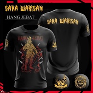 New 888.co x Saka Warisan Design Hang Jebat Tanah Melayu Malaysia Microfiber Tshirt Bu Jersey (Desig