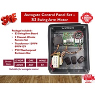Autogate Control Panel Set - S3 Swing Arm Motor