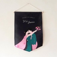 客製化婚禮掛旗 / 婚紗似顏繪 / 婚禮佈置