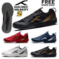 Latest Hundred Velocity Elite Badminton Shoes Free Socks - Hundred Velocity 2 Latest Original