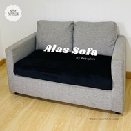 HITAM Sofa Cover Vantelo Sofa Cover 1/2/3 Seater Sofa Cover Vantelo Cover Cushion Protector Cover (Black Vantelo)