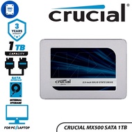 Crucial MX500 1TB / SSD SATA / 3D NAND / 5 Years Warranty