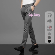 Safa Factory - Celana Panjang Ankle Pants Pria Celana Kerja Formal