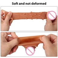 Df Kondom Reusable Jumbo Sambungan Duri Gerigi Silikon Extention Readyy!!!