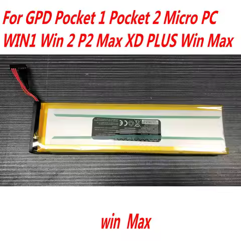 Original Battery For GPD Pocket 1/ Pocket 2 /GPD Micro PC /Win1/ Win 2 /P2 Max /XD PLUS /Win Max WIN