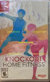 全新 Switch NS遊戲 節奏健身 KNOCKOUT HOME FITNESS 美版英文版 （最新的 Switch獨佔健身遊戲，這部作品不同於它的競爭對手，因為它專注於空手道、拳擊和泰拳）