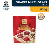 Quaker Five Red Multigrain (480g) 桂格五（5）红混合即食燕麦片 (480g) / Quaker 5 Bijirin Merah 480g