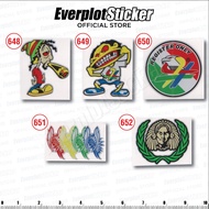 🔥ReadyStock🔥Sticker Pantulan Cahaya, PANGKAH BENETTON DESIGN, APACHEE DESIGN STICKER REFLECTIVE, STI