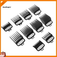 Han  10Pcs Hair Clipper Haircut Limit Guide Combs Barber Replacement Cutting Tools
